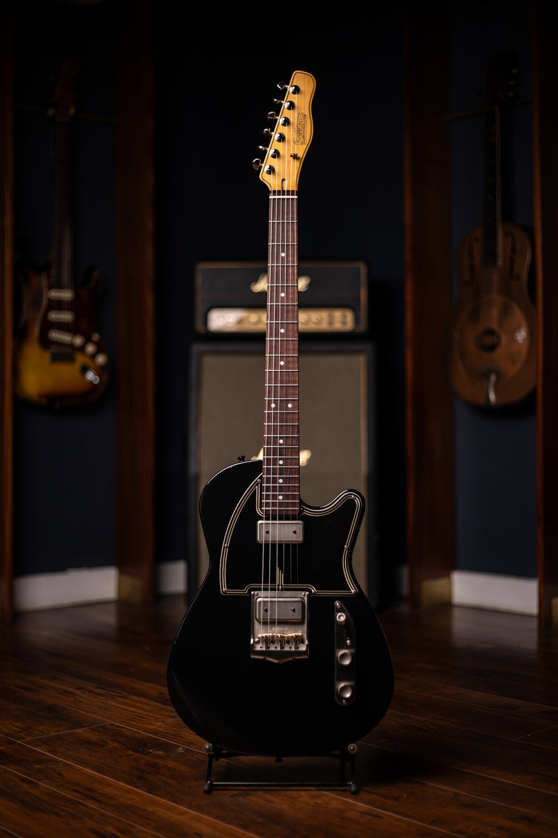 Belltone B Classic Two Electric Guitar - Black – Walt Grace Vintage