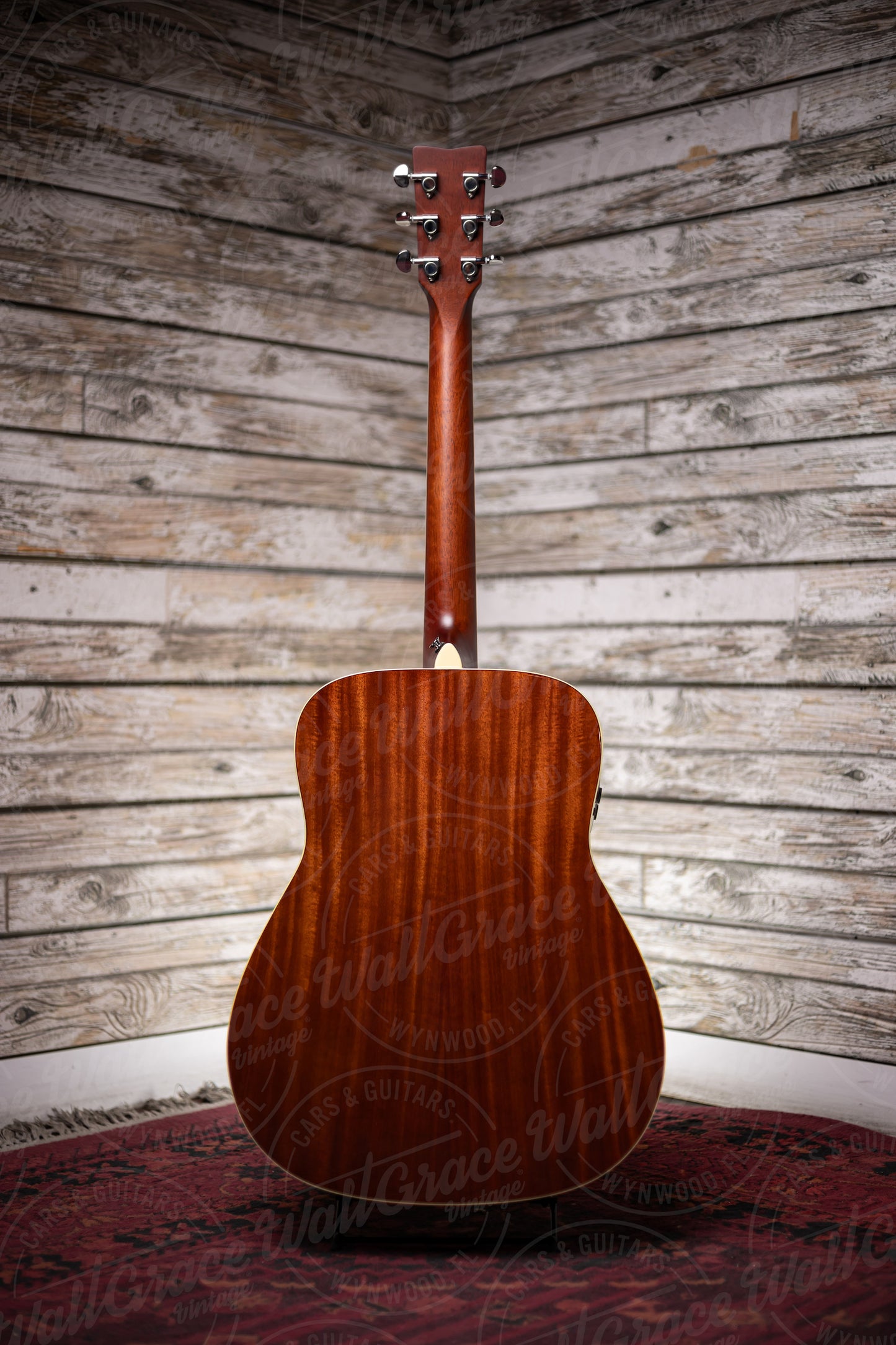 Yamaha FG-TA TransAcoustic Acoustic-Electric Dreadnought Guitar - Vintage Tint