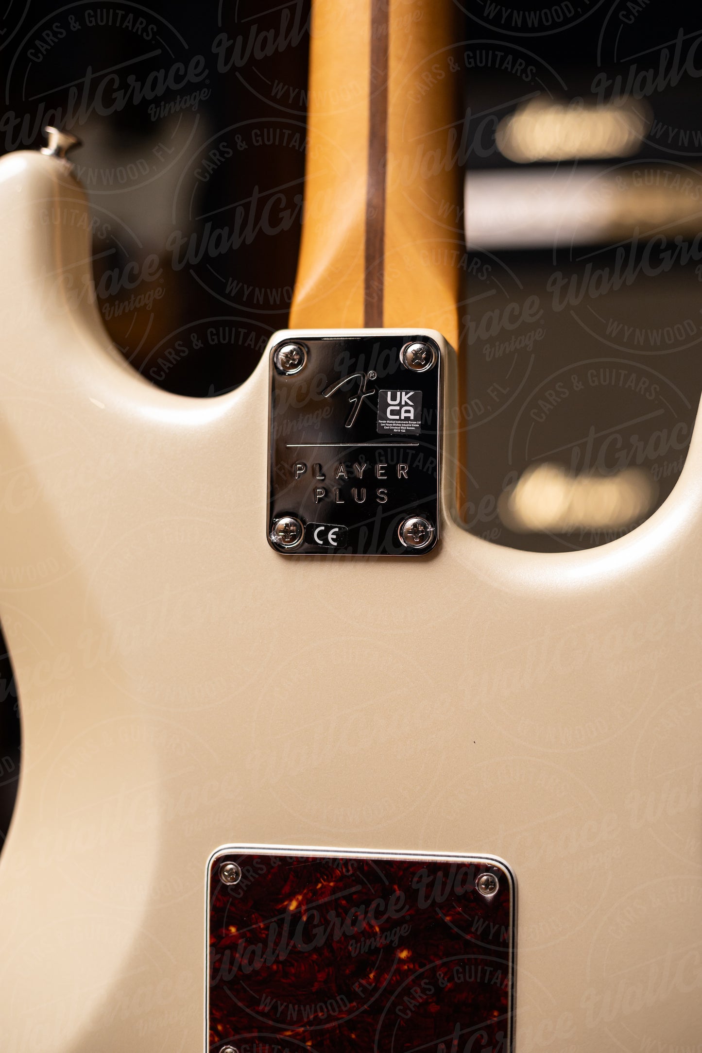 Fender Player Plus Stratocaster Left Handed Electric Guitar - Olympic Pearl