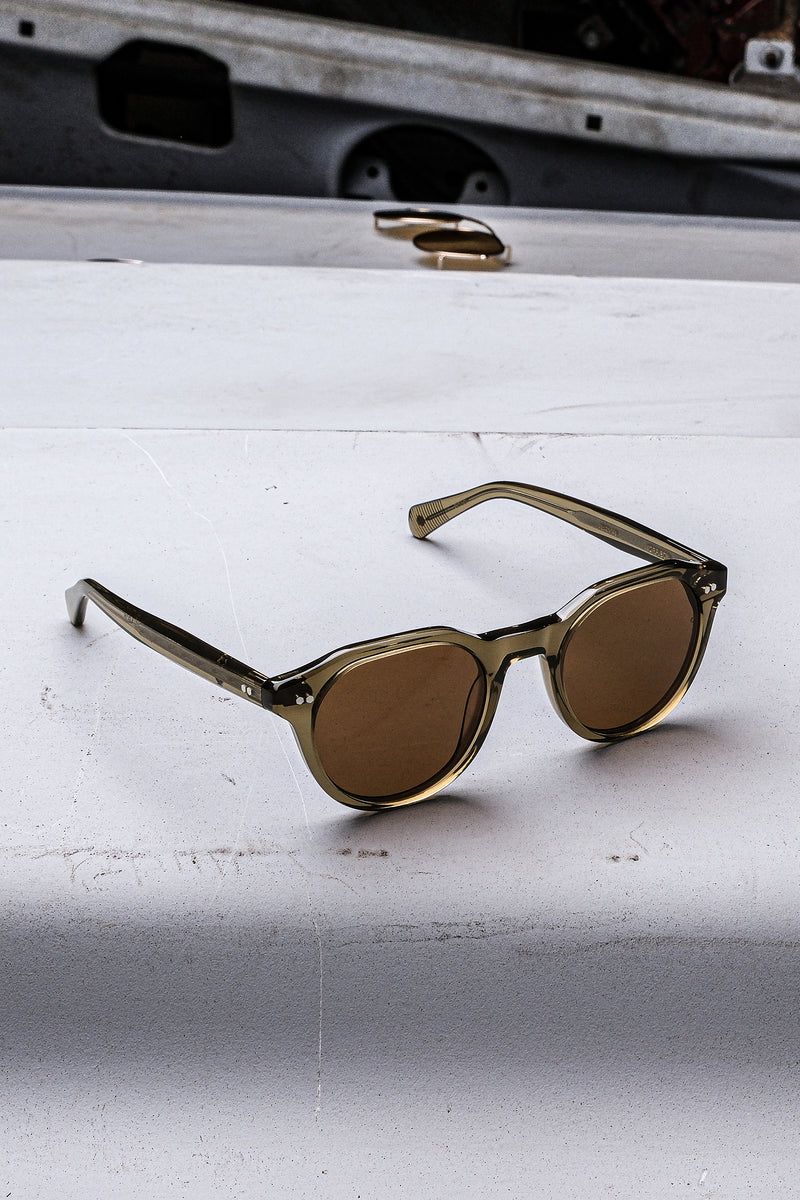 Walt Grace Vintage x Johann Wolff Morrison Sunglasses 2025 - Olive