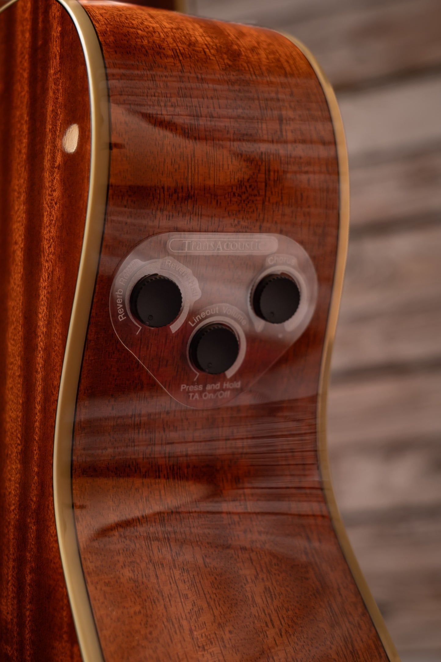 Yamaha FS-TA TransAcoustic Concert Acoustic Guitar - Brown Sunburst