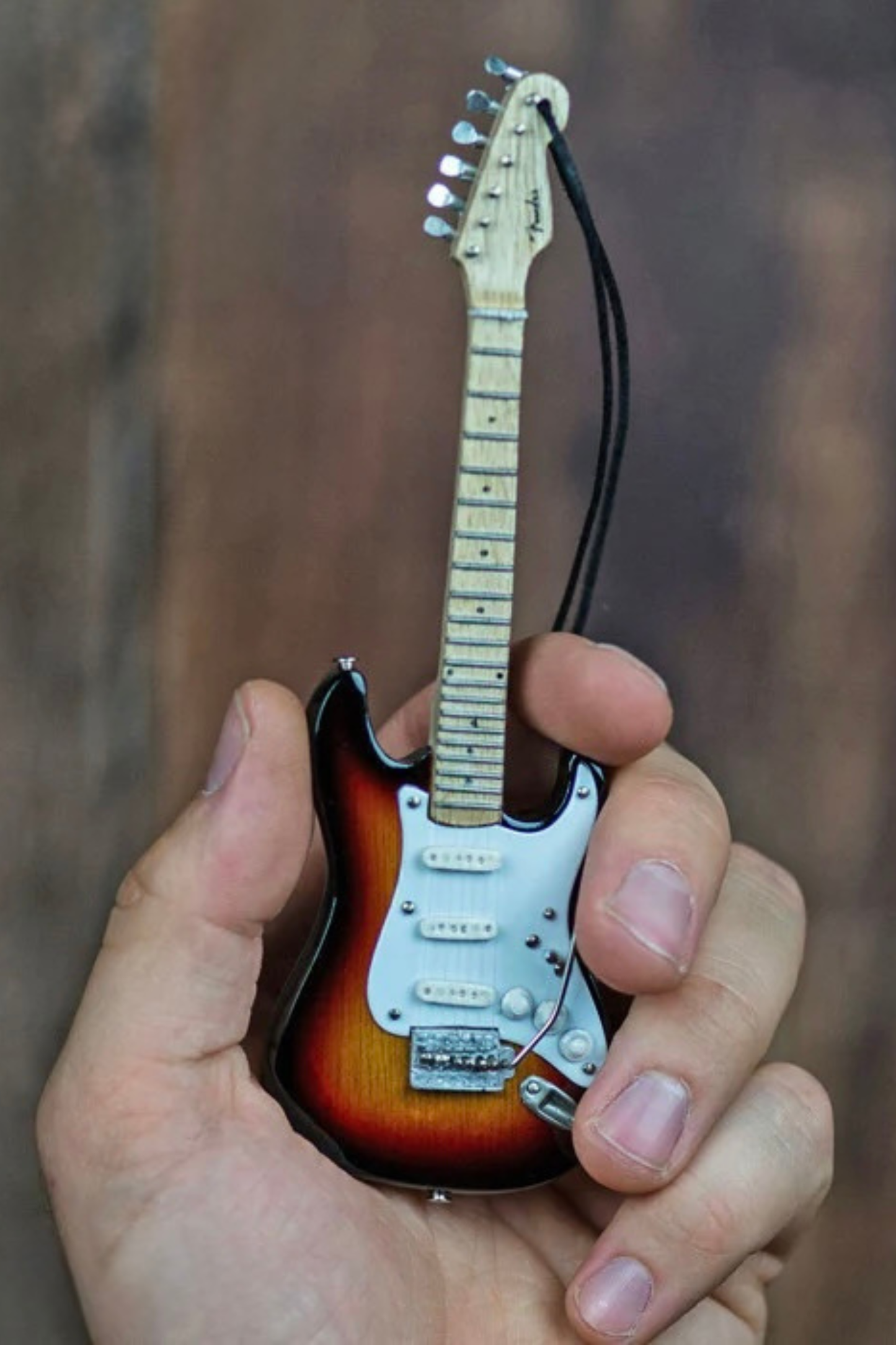 Fender Sunbust Stratocaster Guitar Holiday Ornament