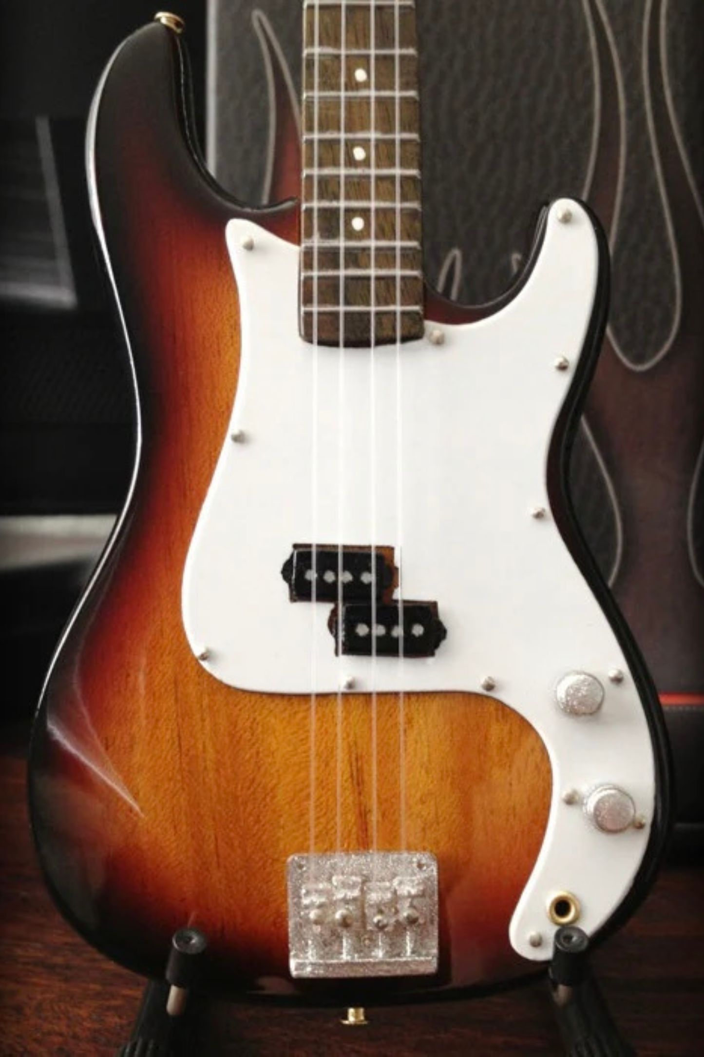 Fender Sunburst Precision Bass - Mini Guitar