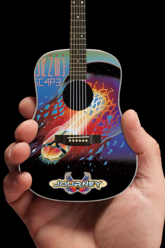 Journey "Escape" Album Tribute Acoustic - Mini Guitar