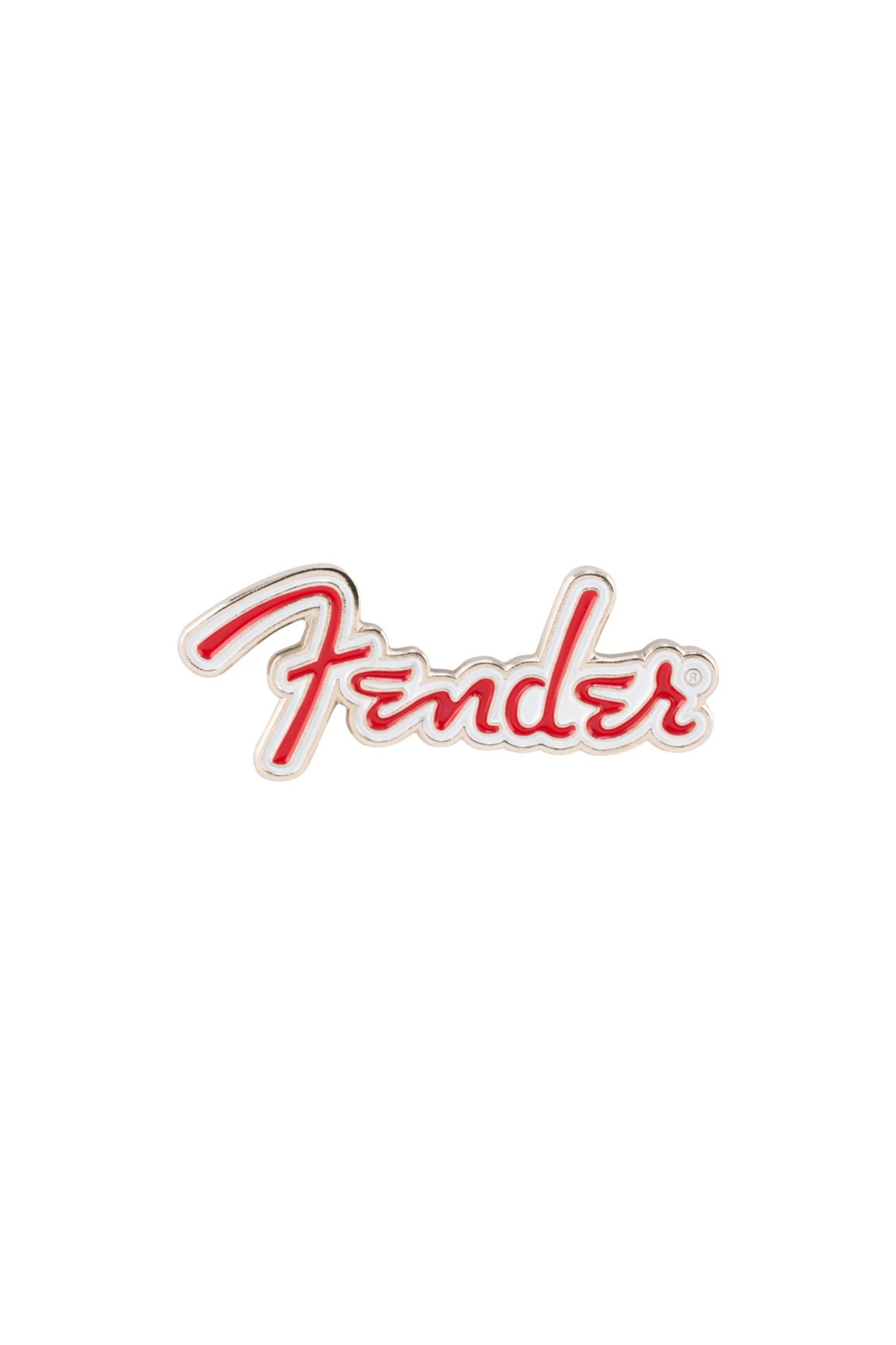 Fender Red Logo Enamel Pin