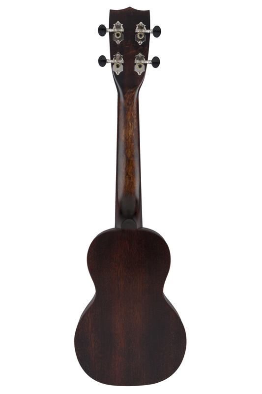 Gretsch G9100-L Soprano Long Neck Ukulele with Gig Bag - Vintage Mahogany Stain