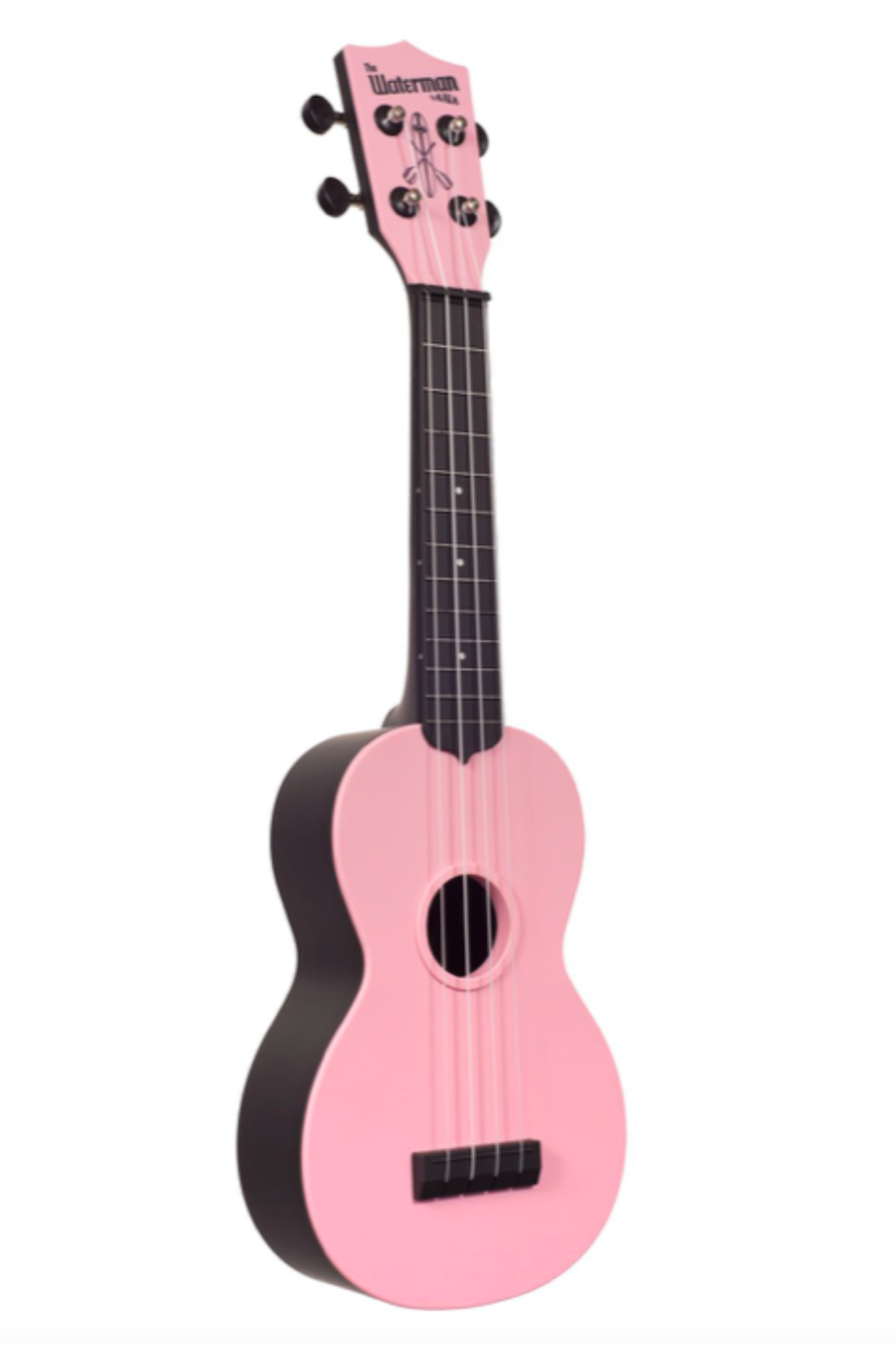 Kala The Waterman Soprano Ukulele - Soft Pink Matte