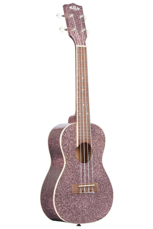 Kala Pink Sparkle Concert Ukulele