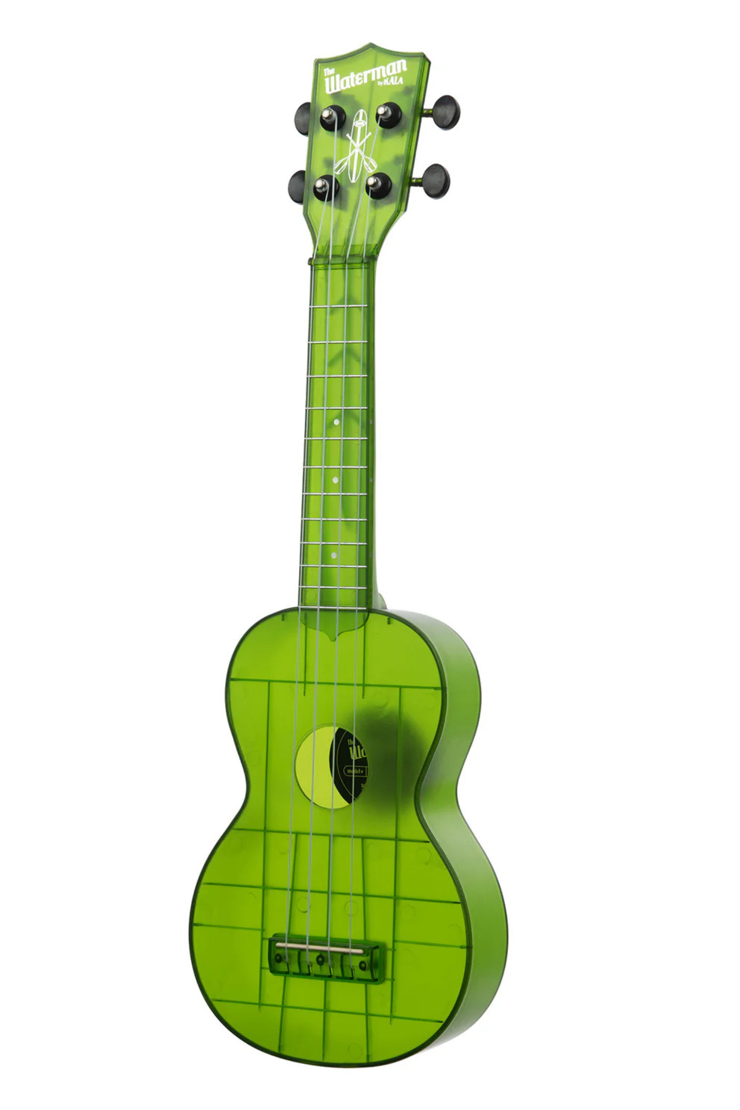 Kala The Waterman Transparent Soprano Ukulele - Jade Green