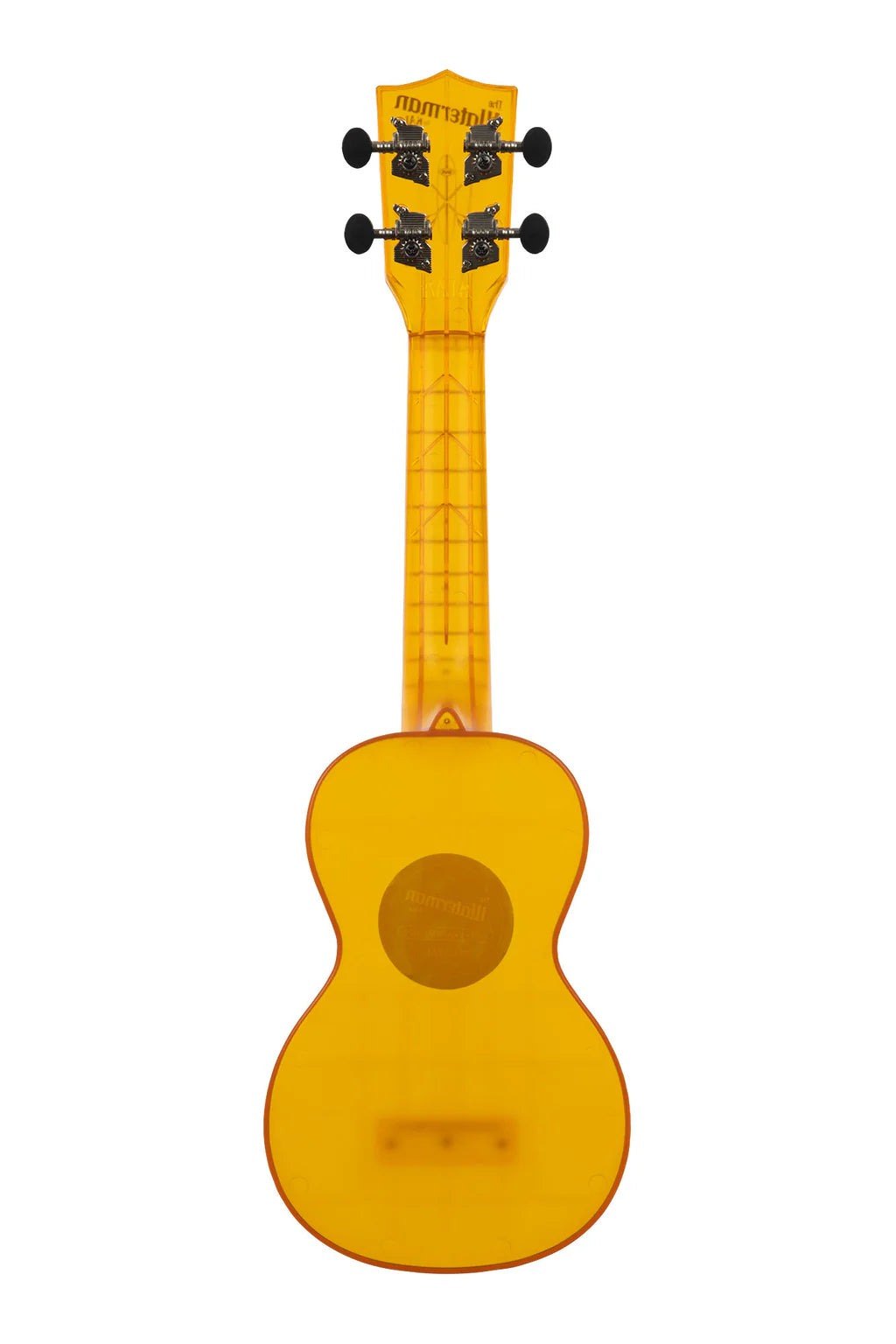 Kala The Waterman Soprano Ukulele - Amber Yellow Transparent