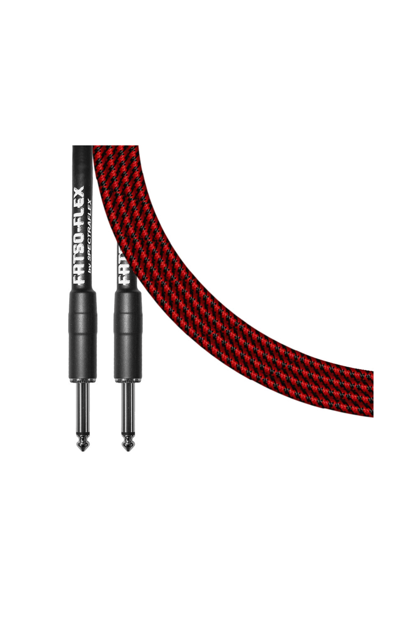 Spectraflex FatsoFlex Cable, Dual Straight 10 FT | Rope / Red