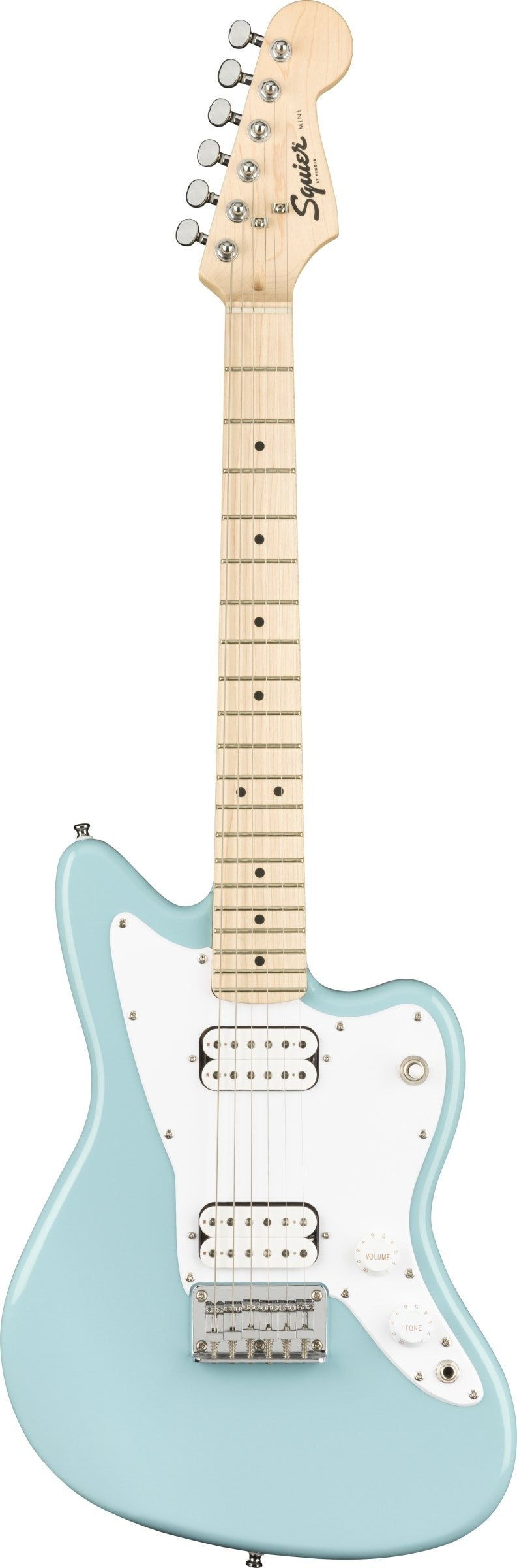 Squier Jazzmaster HH Mini Electric Guitar - Daphne Blue