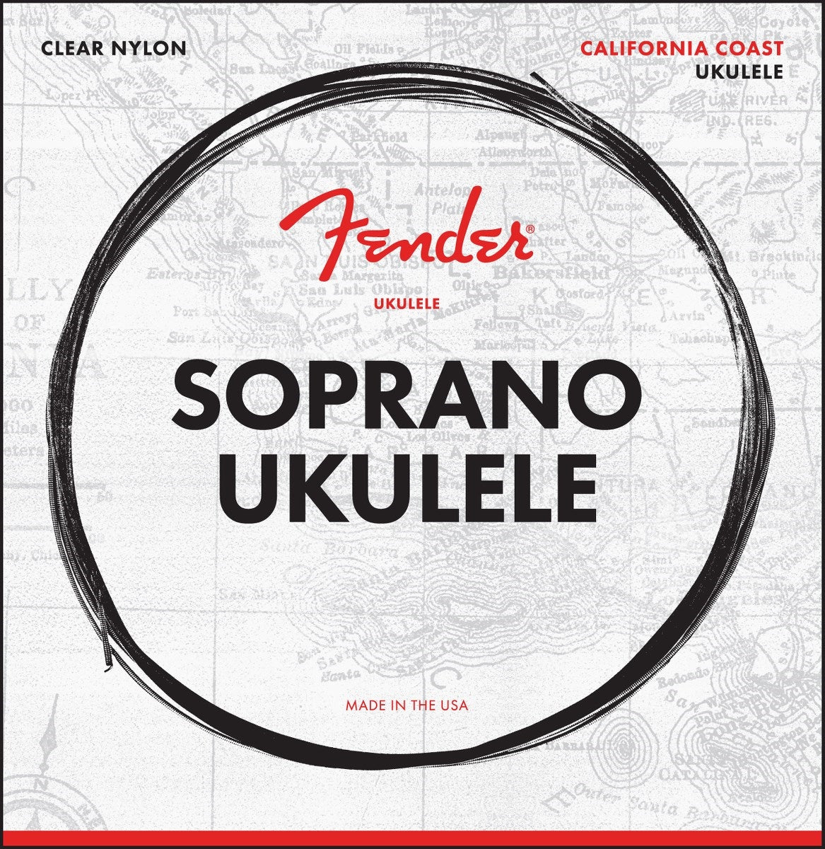 Fender Ukulele Strings / Soprano - Walt Grace Vintage
