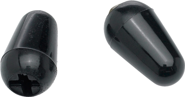 Fender Stratocaster Switch Tips - Black