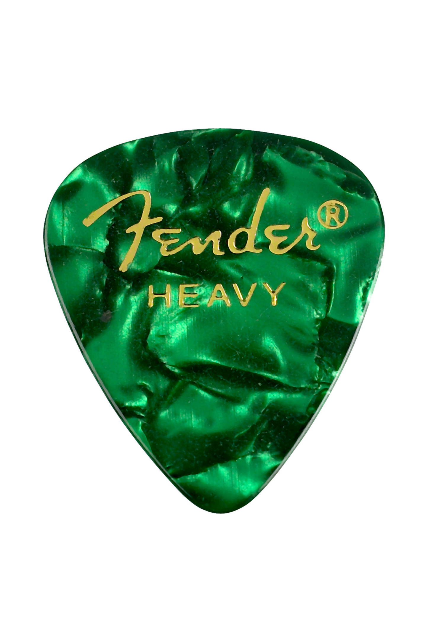Fender Shape 351 Guitar Pick - Green Moto