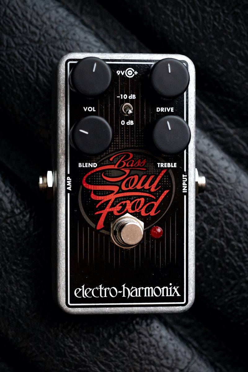 ギター electro-harmonix Bass Soul Food Electro-Harmonix Bass Soul Food Transparent Bass Overdrive