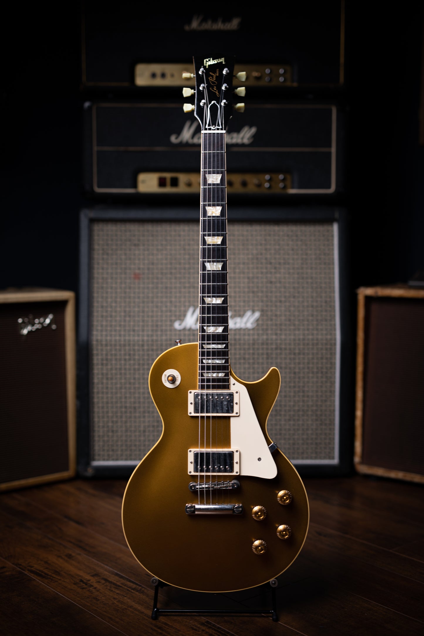 2003 Gibson Custom Shop 1957 Les Paul R7 Brazilian - Gold - Walt Grace Vintage
