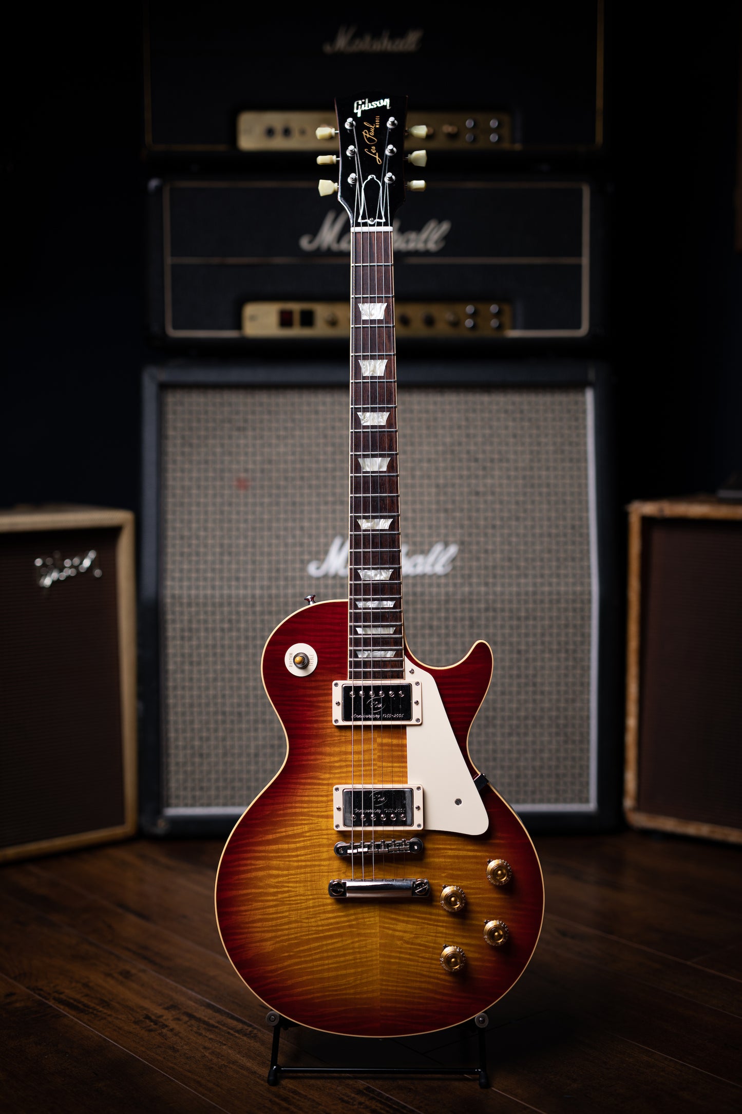 2009 Gibson Custom Shop 1959 Les Paul Reissue 50th Anniversary Electric Guitar - Cherry Sunburst - Walt Grace Vintage