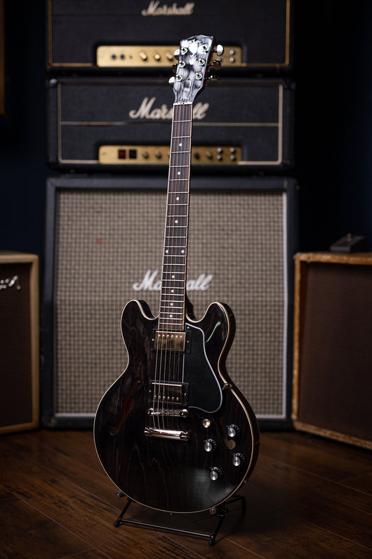 Gibson ES-339 Electric Guitar - Trans Ebony - Walt Grace Vintage
