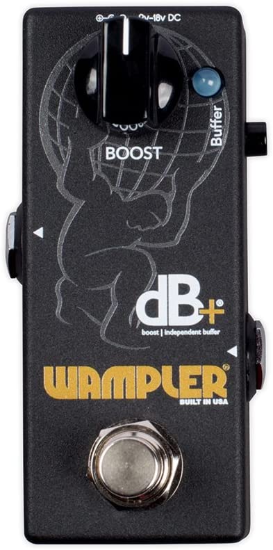Wampler dB+ Boost and Independent Buffer Pedal