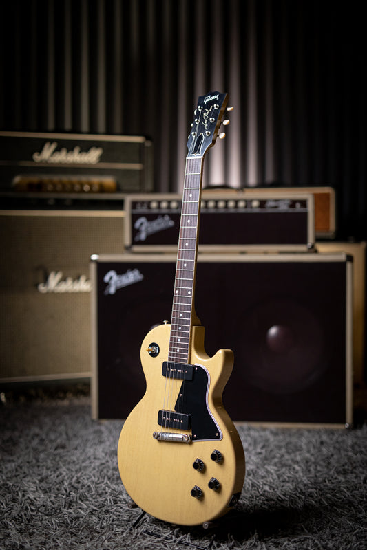 Gibson Custom Shop 1957 Les Paul Special Single Cut Reissue Electric Guitar - VOS TV Yellow - Walt Grace Vintage