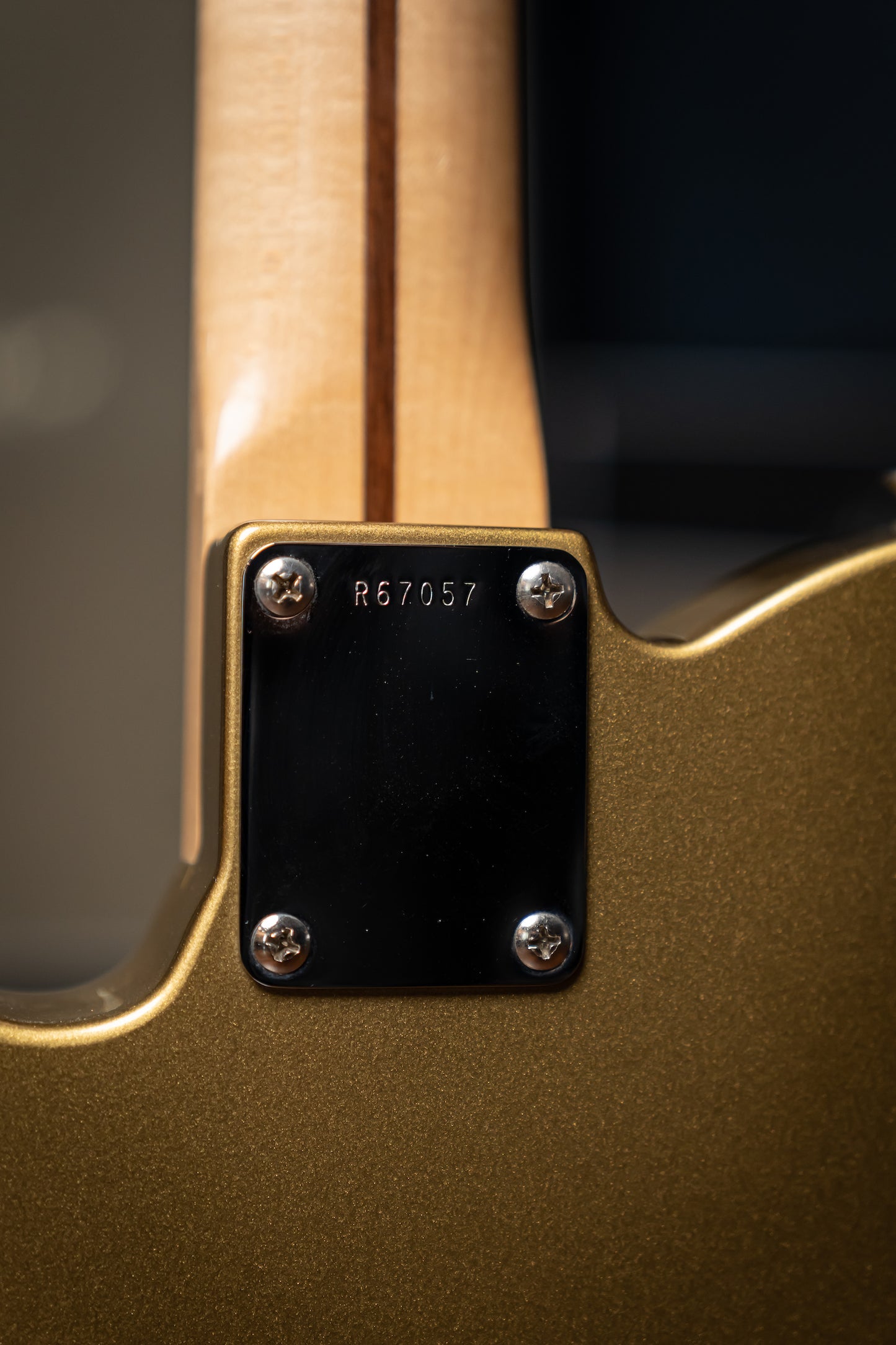 2012 Fender Custom Shop Masterbuilt '50s Thinline Telecaster Electric Guitar - Gold