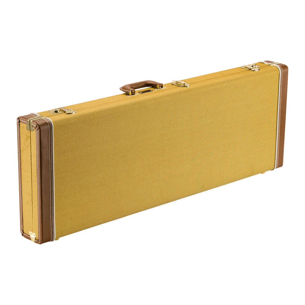 Fender Classic Series Wood Case for Stratocaster or Telecaster - Tweed