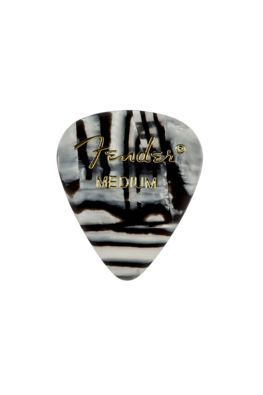 Fender Shape 351 Guitar Pick - Zebra