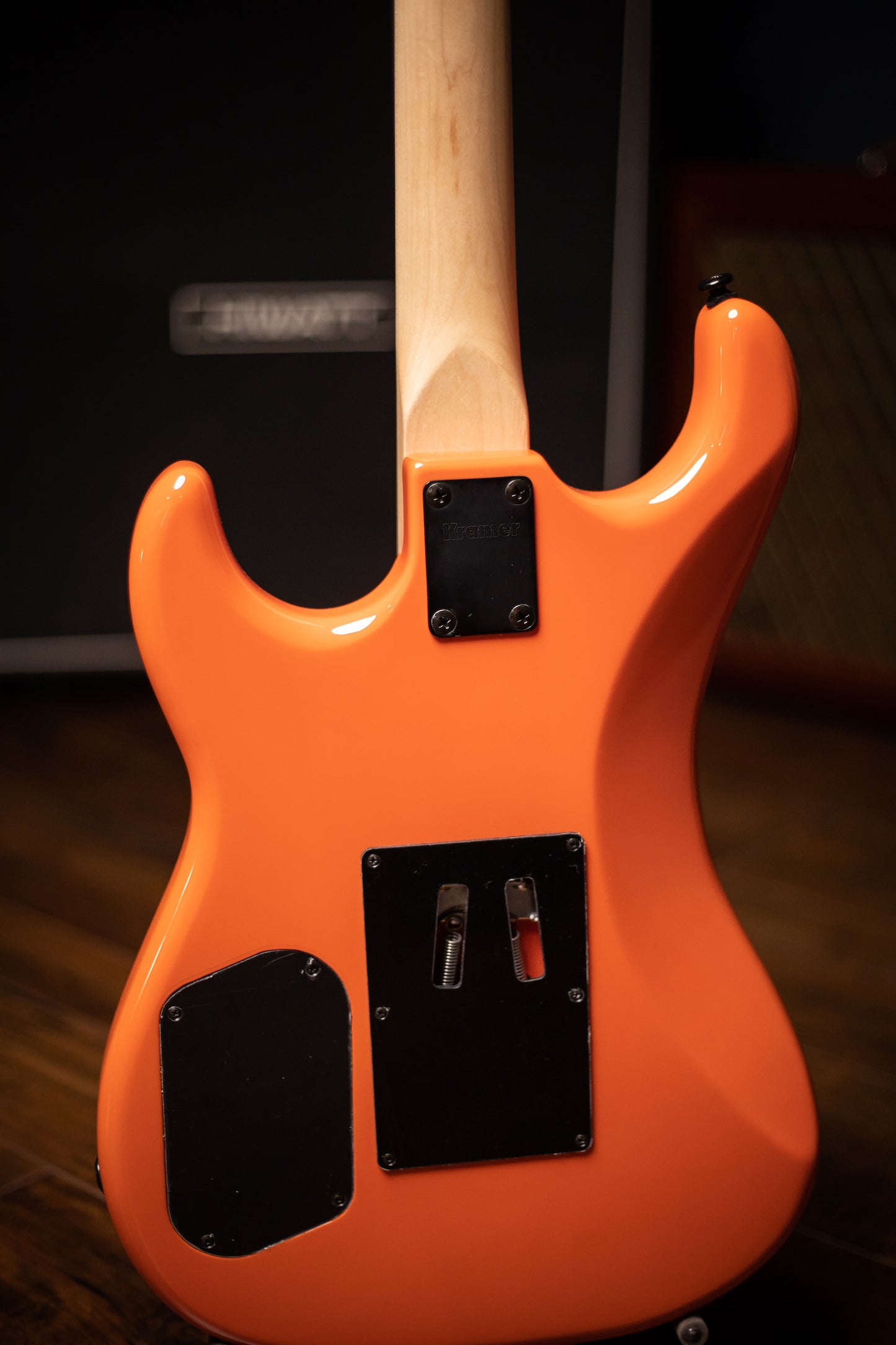 Kramer Pacer Vintage Electric Guitar with Black Hardware - Tiger Stripe
