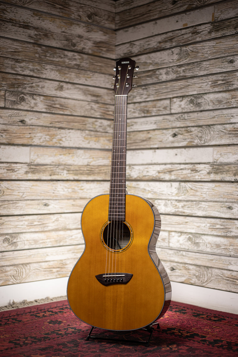 Yamaha CSF-TA TransAcoustic Parlor Size Acoustic-Electric Guitar