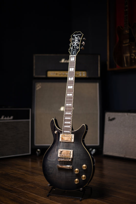 Epiphone Genesis-II DC Pro Electric Guitar - Midnight Ebony