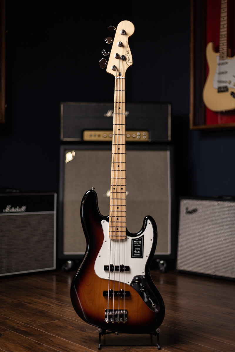 Fender Player Jazz Bass Maple Neck - 3-Color Sunburst – Walt