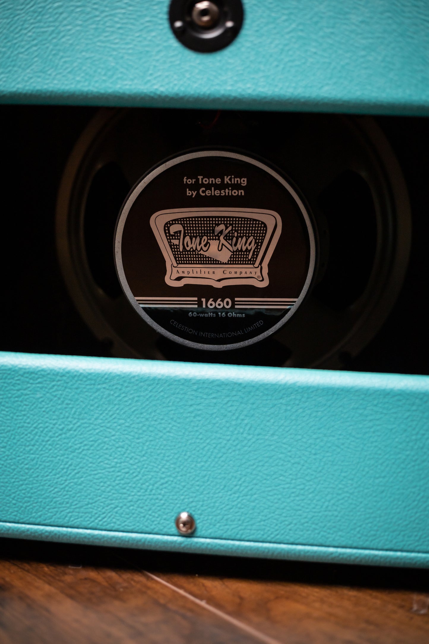 Tone King Gremlin 5w Tube Head and 1x12" Imperial Speaker Cabinet - Turquoise