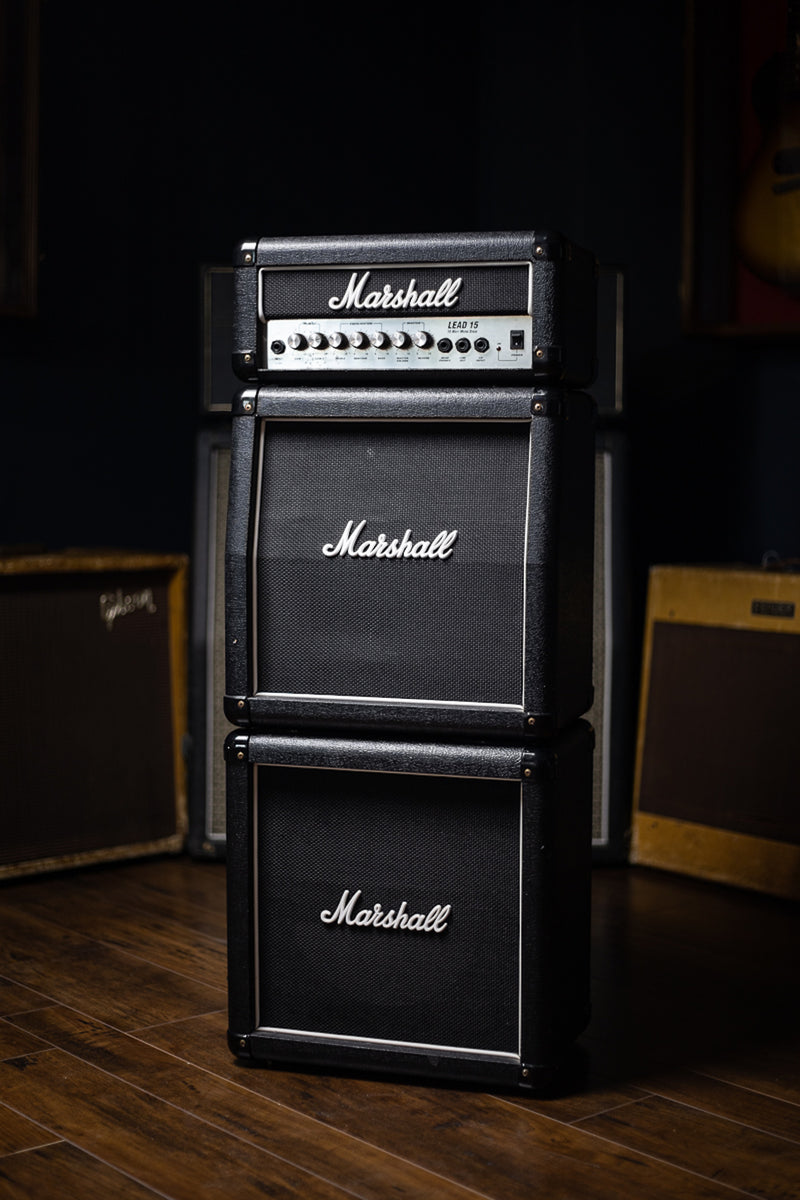 1999 Marshall Lead 15 Full Mini Stack G15MS – Walt Grace Vintage