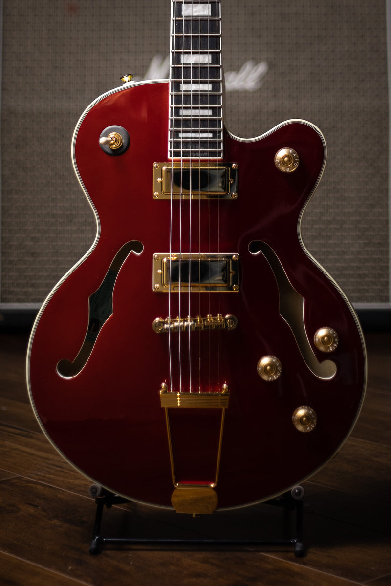 Epiphone Uptown Kat ES Electric Guitar - Ruby Red Metallic – Walt