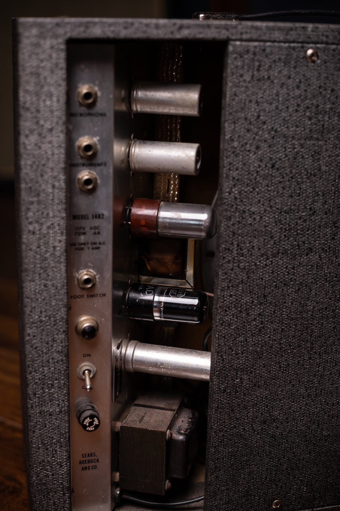 1965 Silvertone Model 1482 Combo Amp