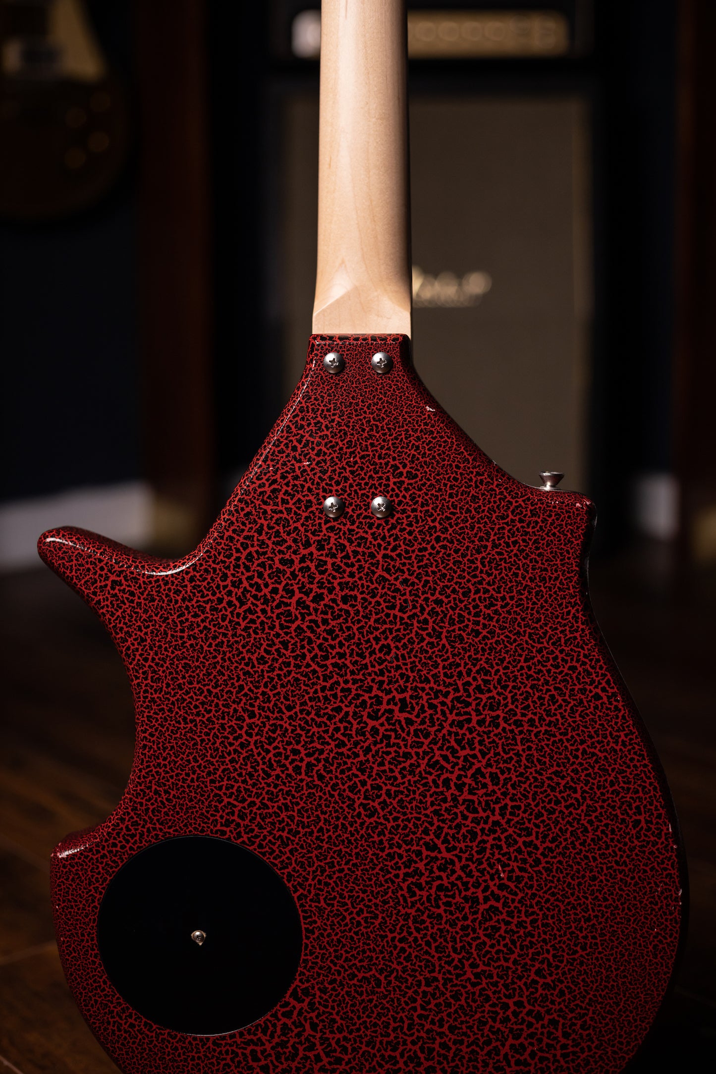 Used Jerry Jones Electric Sitar - Red Crackle