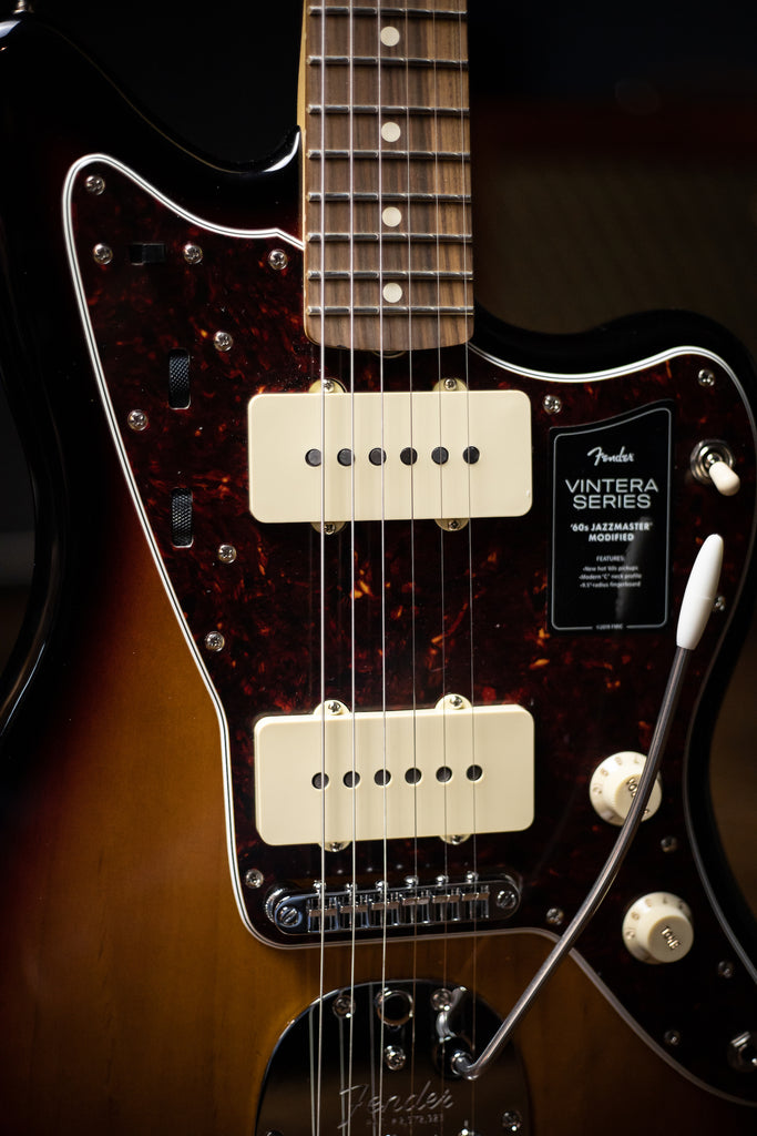 Fender Vintera '60s Jazzmaster Modified Electric Guitar - 3-Color Sunburst