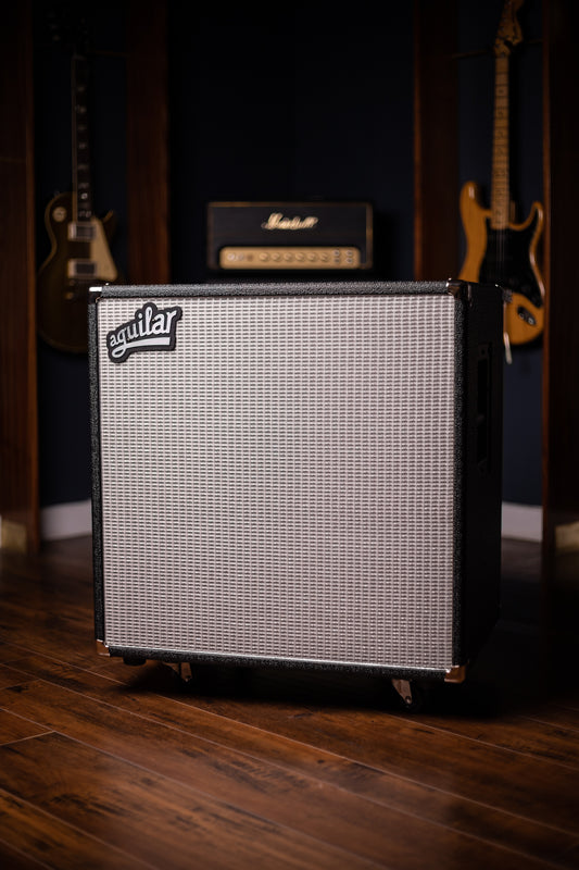 Aguilar DB 410 - 4x10" 700-watt Bass Cabinet - Classic Black 4-ohm