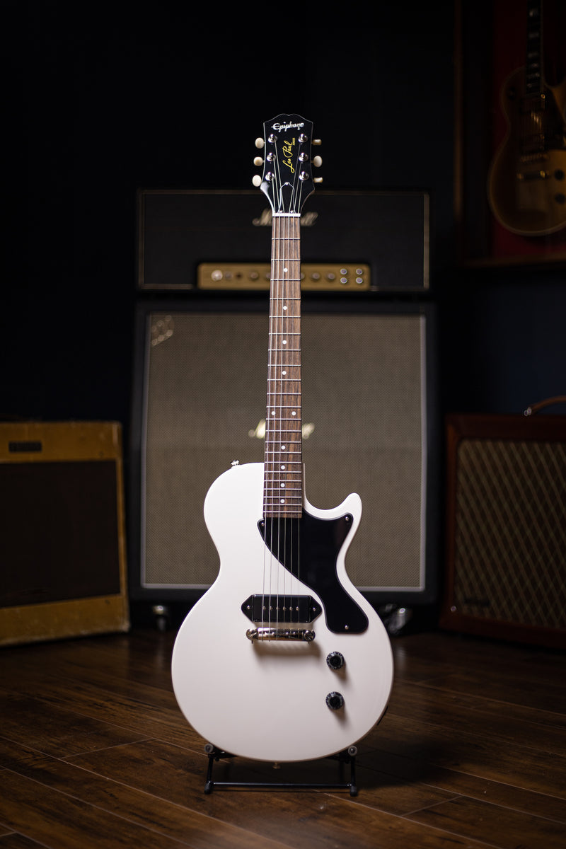 Epiphone les deals paul jr white