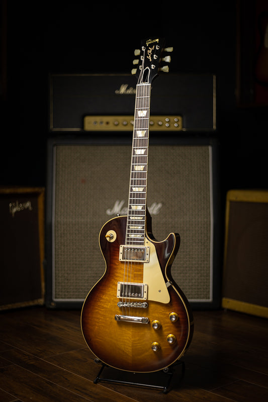 Gibson Custom Shop 60th Anniversary 1960 Les Paul Standard V3 Electric Guitar - Washed Bourbon