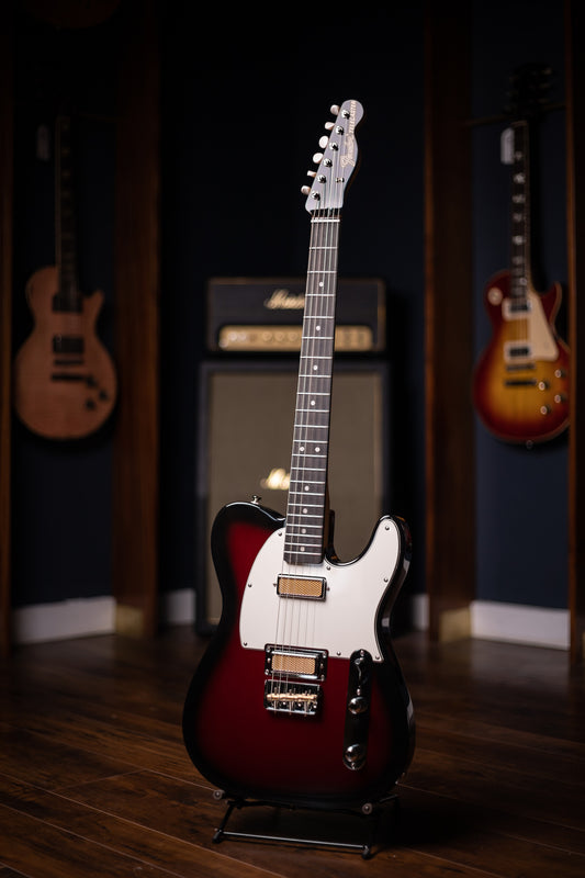 Fender Gold Foil Telecaster Electric Guitar - Candy Apple Burst