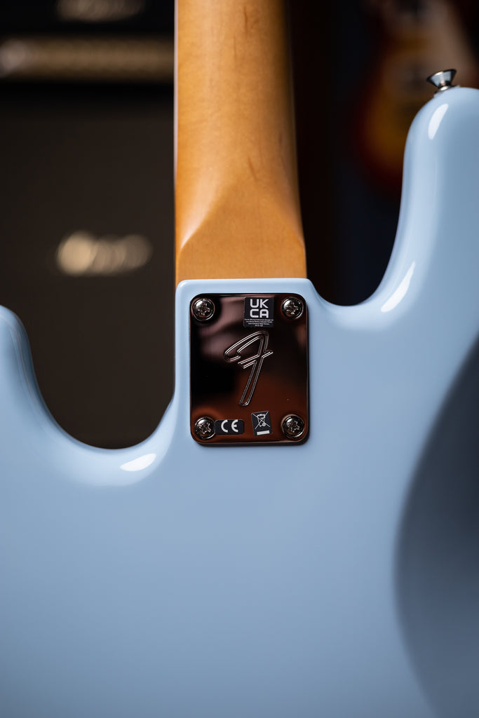 Fender Gold Foil Jazz Bass 4-string Bass Guitar - Sonic Blue