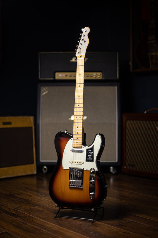 Fender Player Plus Nashville Telecaster Electric Guitar - 3 Tone Sunburst
