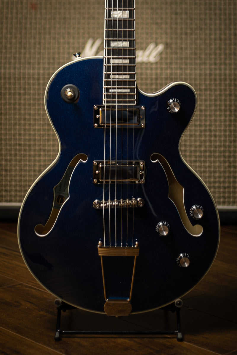 Epiphone Uptown Kat ES Electric Guitar - Sapphire Blue Metallic