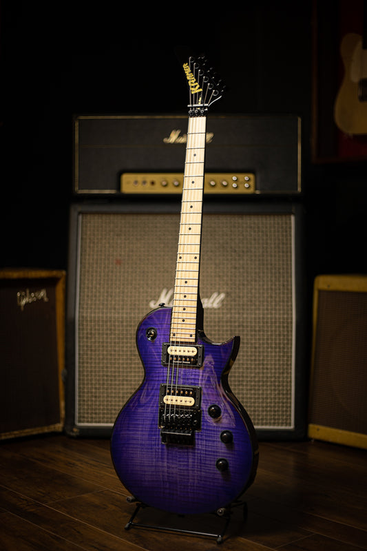 Kramer Assault Plus Electric Guitar - Trans Purple Burst