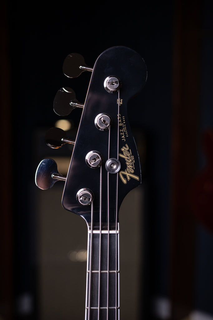 Fender Gold Foil Jazz Bass 4-string Bass Guitar - 2-Tone Sunburst