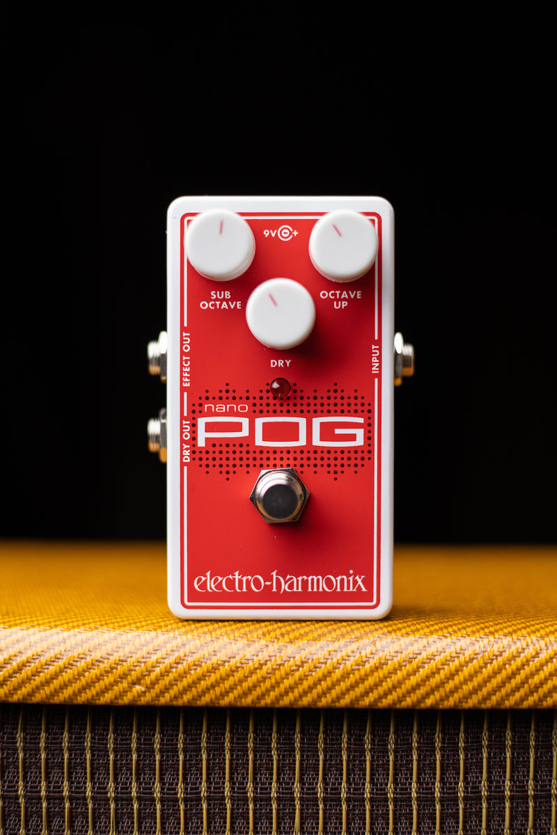 Electro-Harmonix Nano POG Polyphonic Octave Generator Pedal – Walt