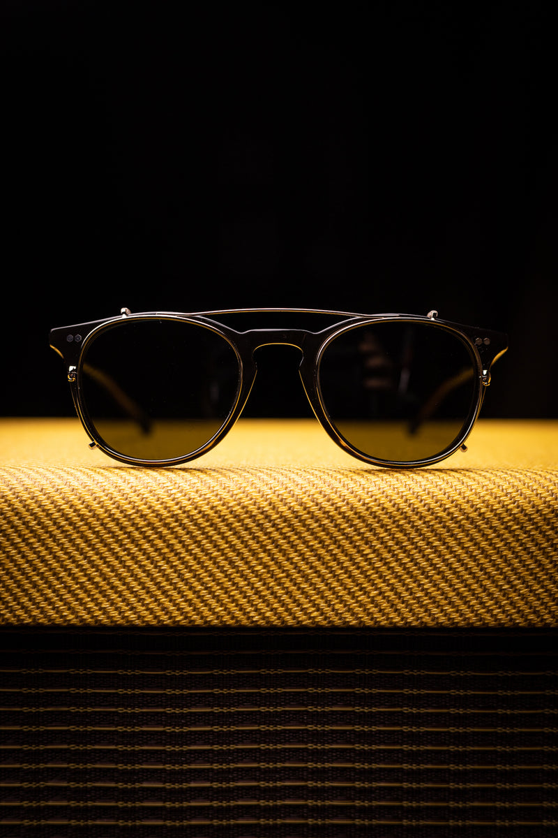 Johann Wolff | Kepler 48 Clip - Miami Eyewear Gold - Green