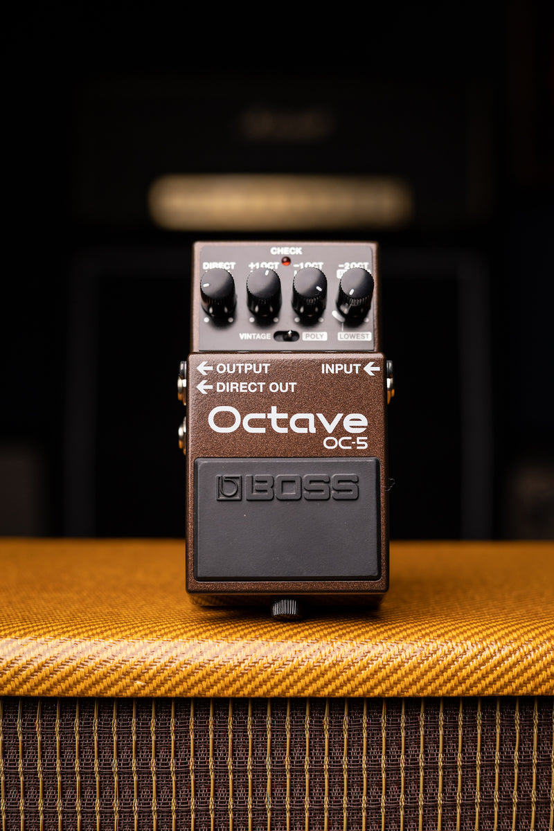 Used BOSS OC-5 Octave Pedal – Walt Grace Vintage